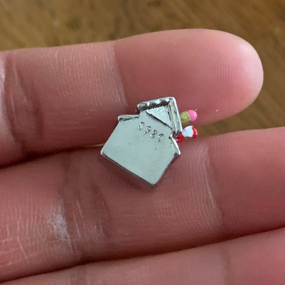 NWOT Christmas Festive Gingerbread House Charm Sterling Silver 925 - Picture 8 of 8